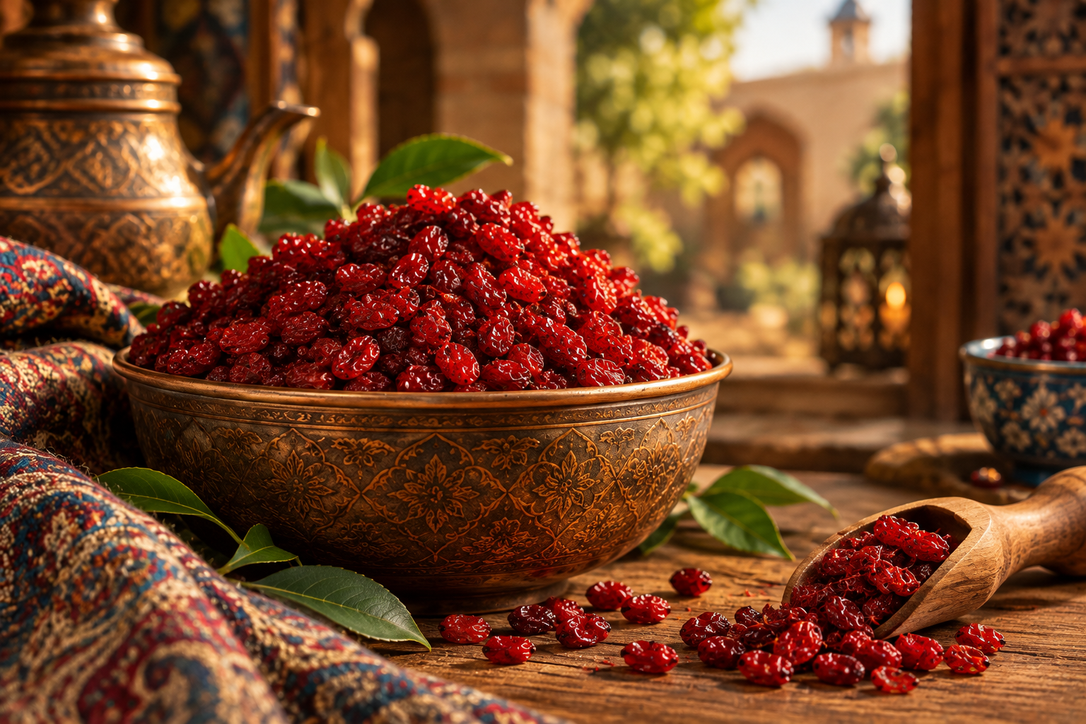 زرشک پفکی اعلا یک کیلوگرمی